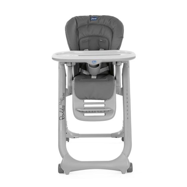 Стульчик для кормления Chicco Polly Magic Relax Graphite
