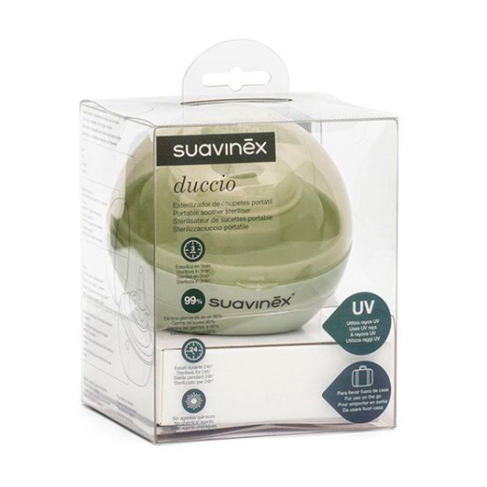 Стерилизатор для пустышек Suavinex зеленый — изображение 2