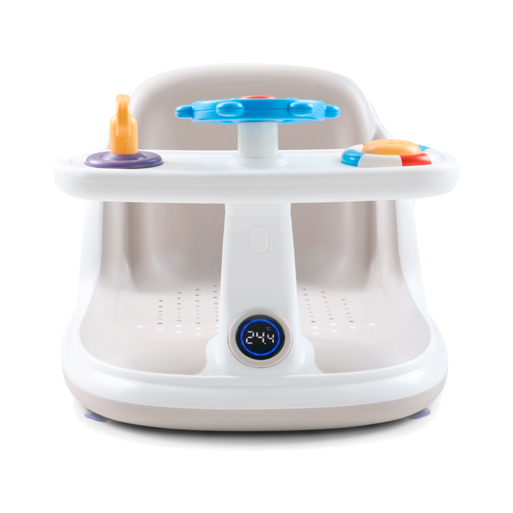 Сиденье для купания в ванной HAPPY BABY BUBBLY (grey) — изображение 2