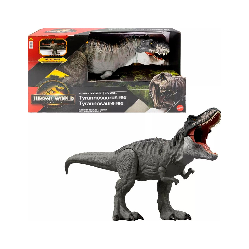 Большая фигурка Jurassic World Super Colossal T-Rex — изображение 2