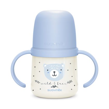 Поильник Suavinex ночной 6+ Wild голубой