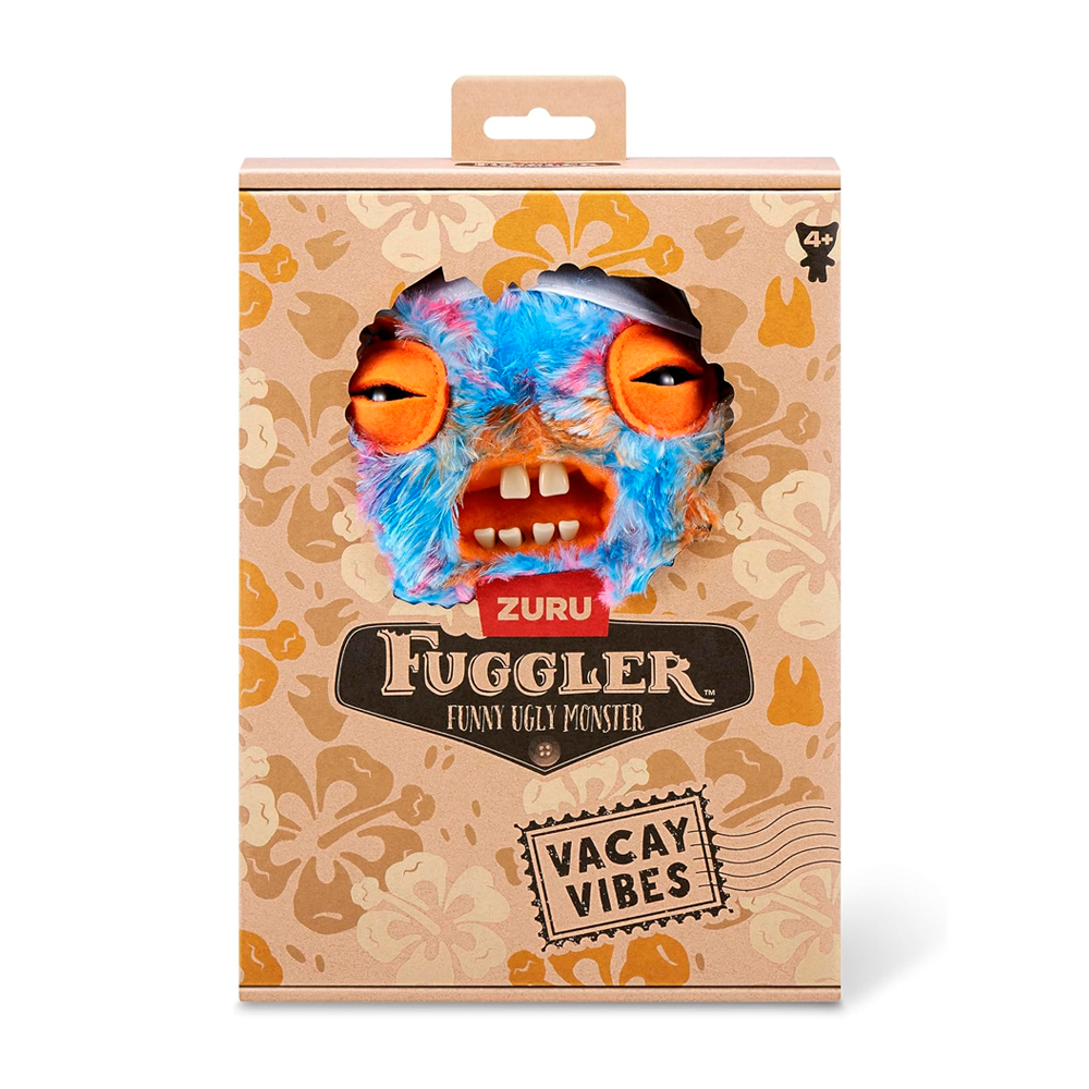 Мягкая игрушка FUGGLER VACAY VIBES PLUSH Веселая рыбка — изображение 2