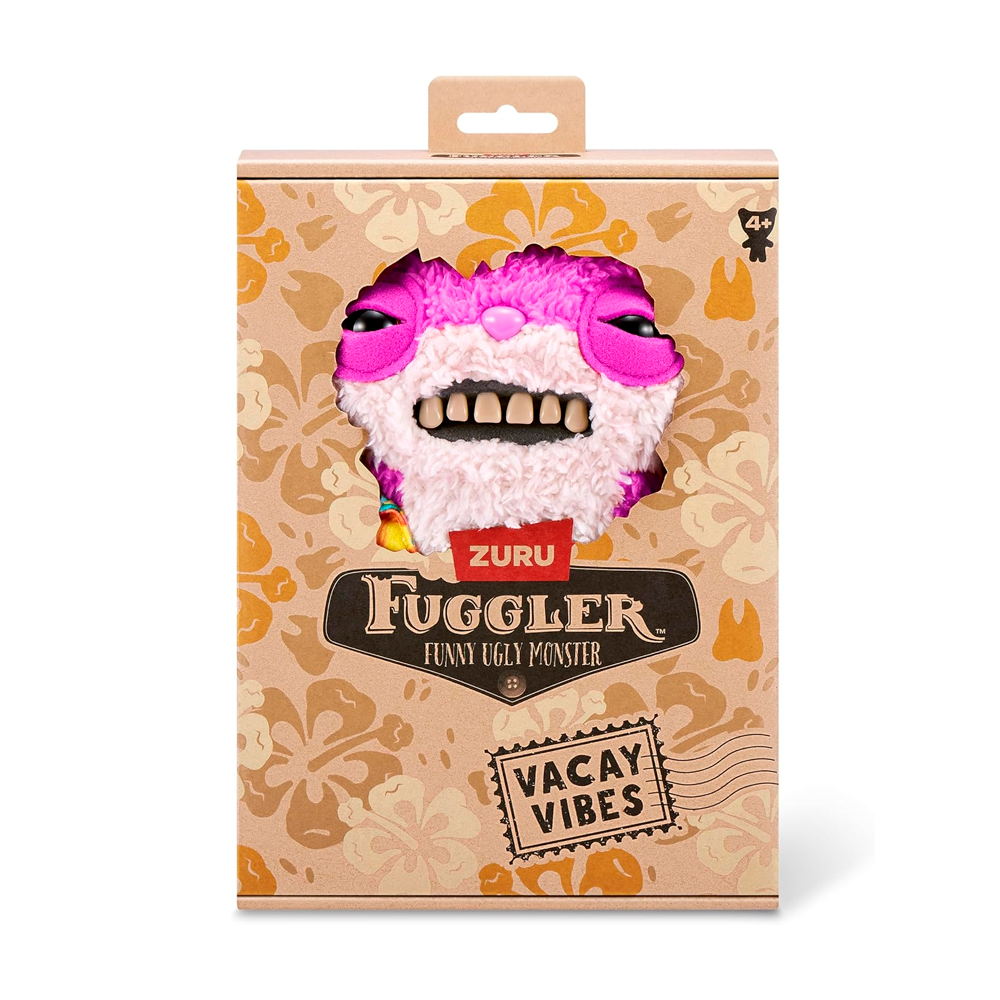 Мягкая игрушка FUGGLER VACAY VIBES PLUSH Фиолетовый в жилетке — изображение 2