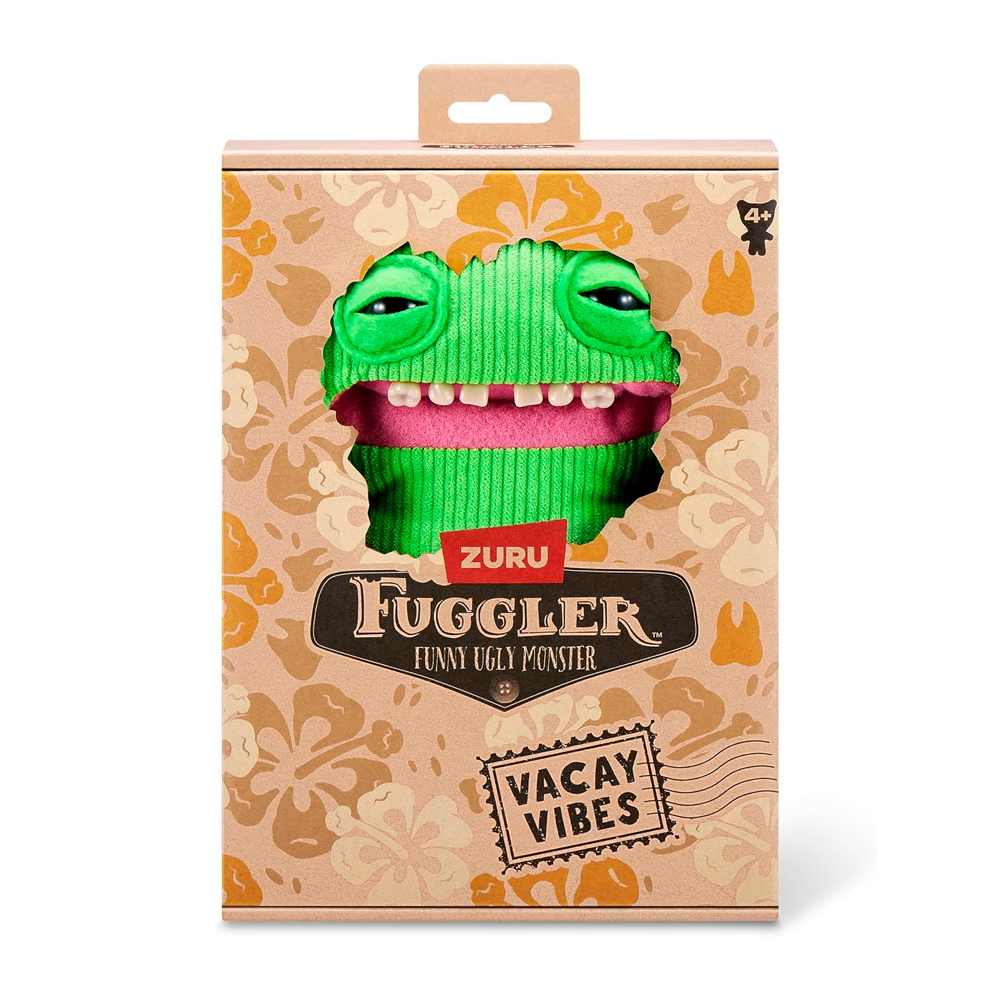 Мягкая игрушка FUGGLER VACAY VIBES PLUSH Зеленый инопланетянин — изображение 2