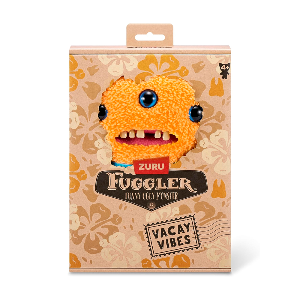 Мягкая игрушка FUGGLER VACAY VIBES PLUSH Оранжевый в синей футболке — изображение 2
