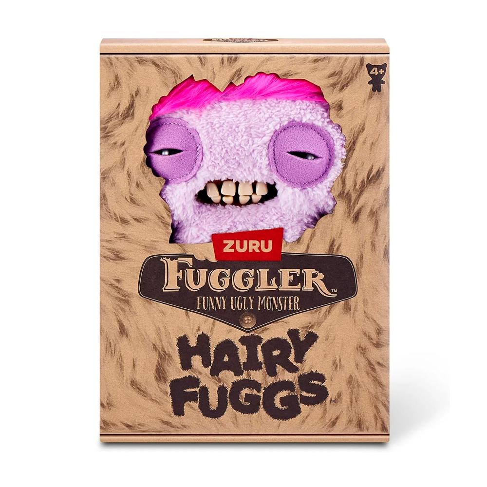 Мягкая игрушка HAIRY FUGGS PLUSH Розовый волосатик — изображение 2