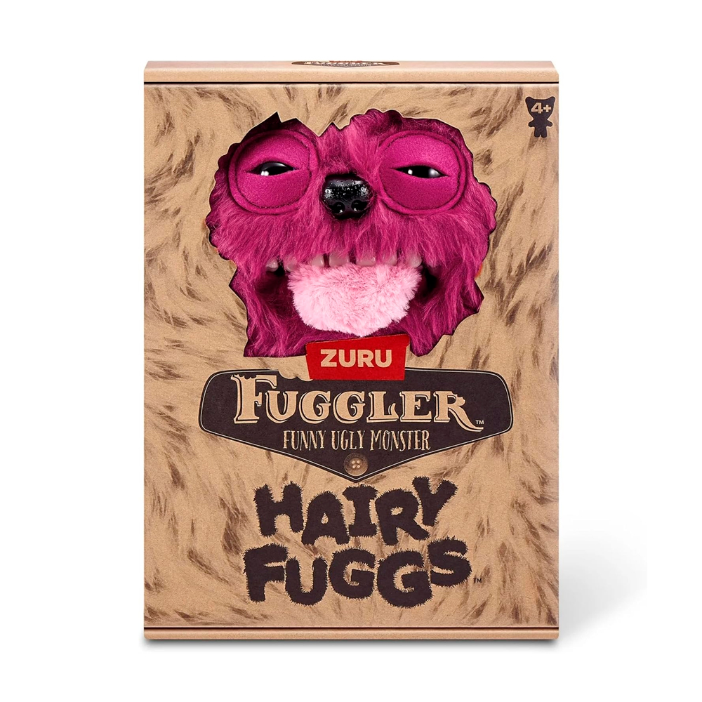 Мягкая игрушка HAIRY FUGGS PLUSH Красный лохматик — изображение 2