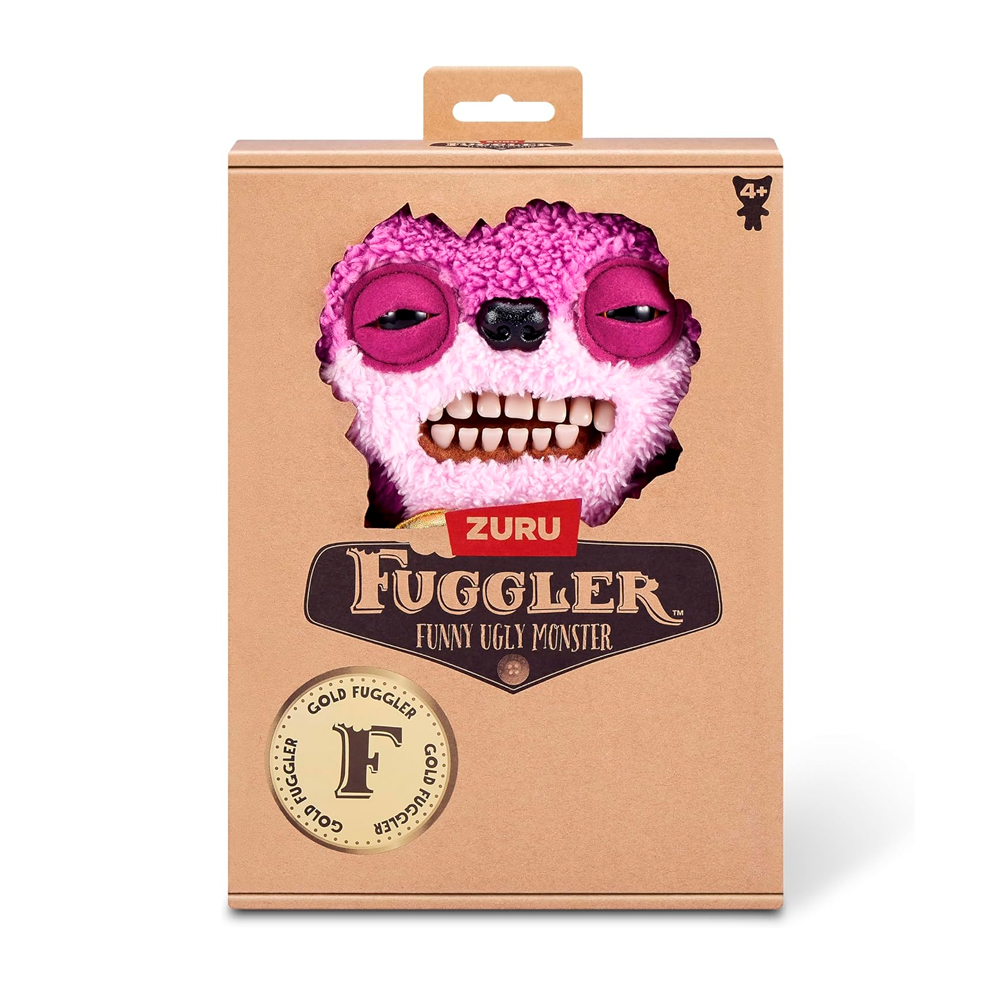 Мягкая игрушка FUGGLER GOLD FUGGS Мишка розовый — изображение 2