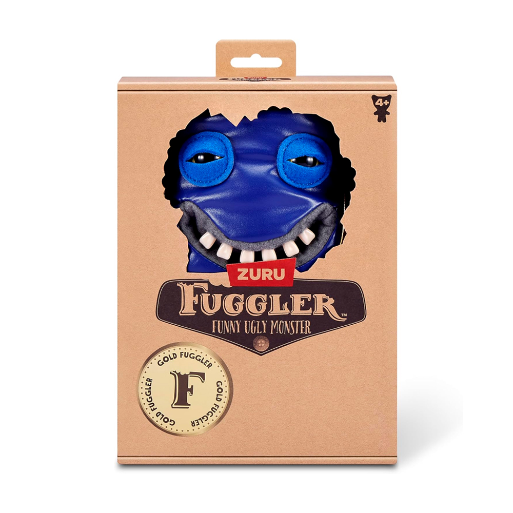 Мягкая игрушка FUGGLER GOLD FUGGS Стеснительный Монстрик (синий) — изображение 2