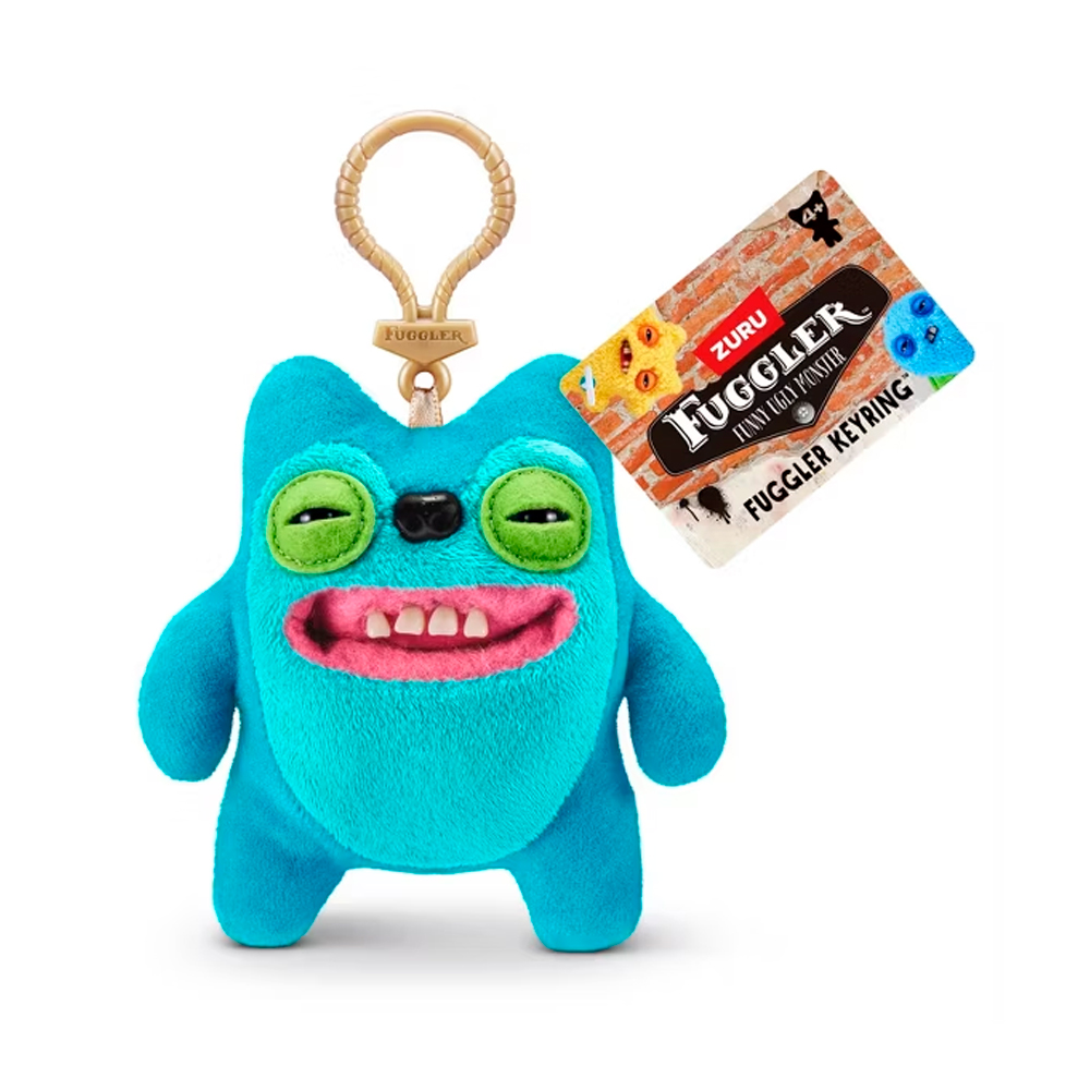 Мягкая игрушка-брелок FUGGLER HANG TAG синяя собака 12см — изображение 2