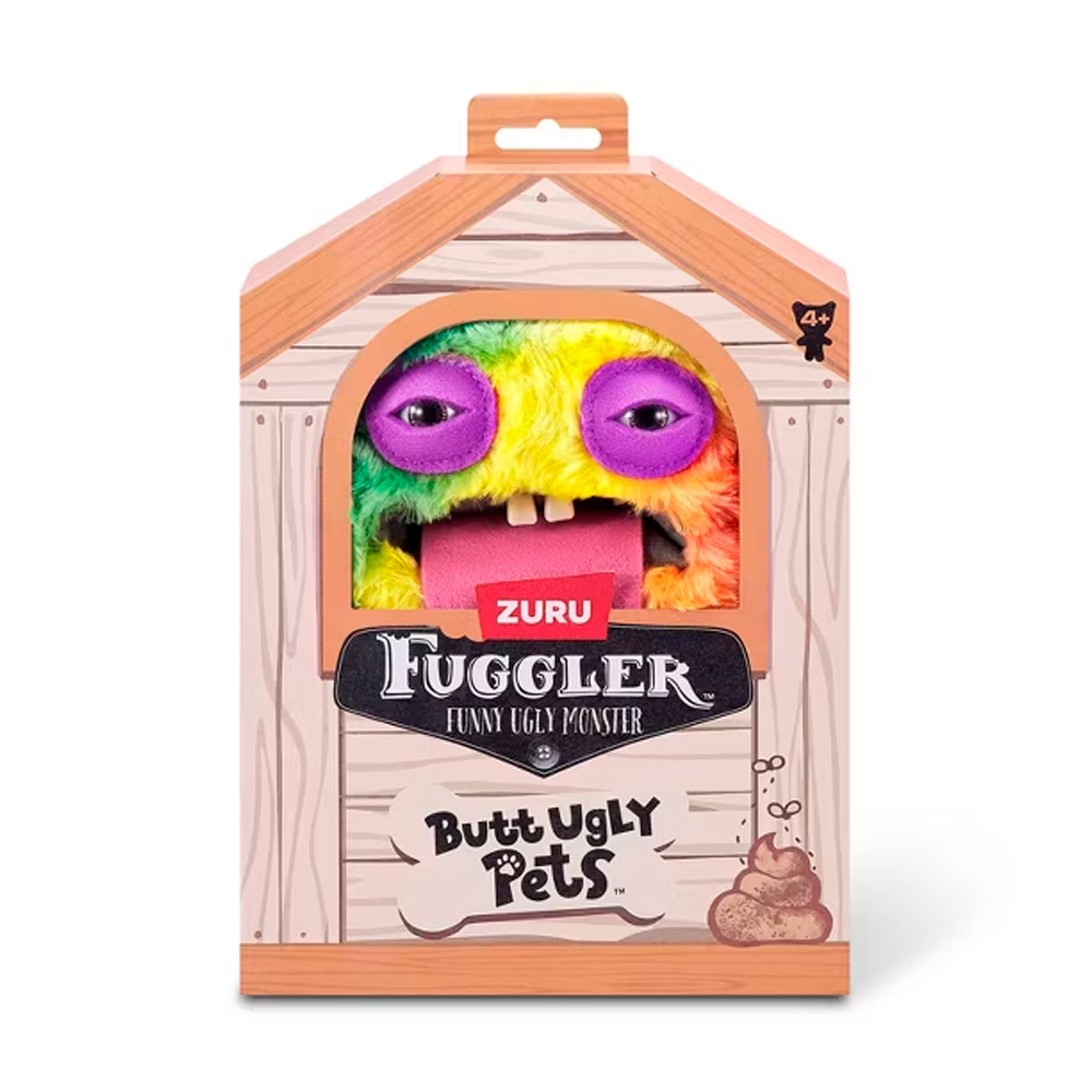 Мягкая игрушка FUGGLER UGLY PETS PLUSH Разноцветный пушистик — изображение 3
