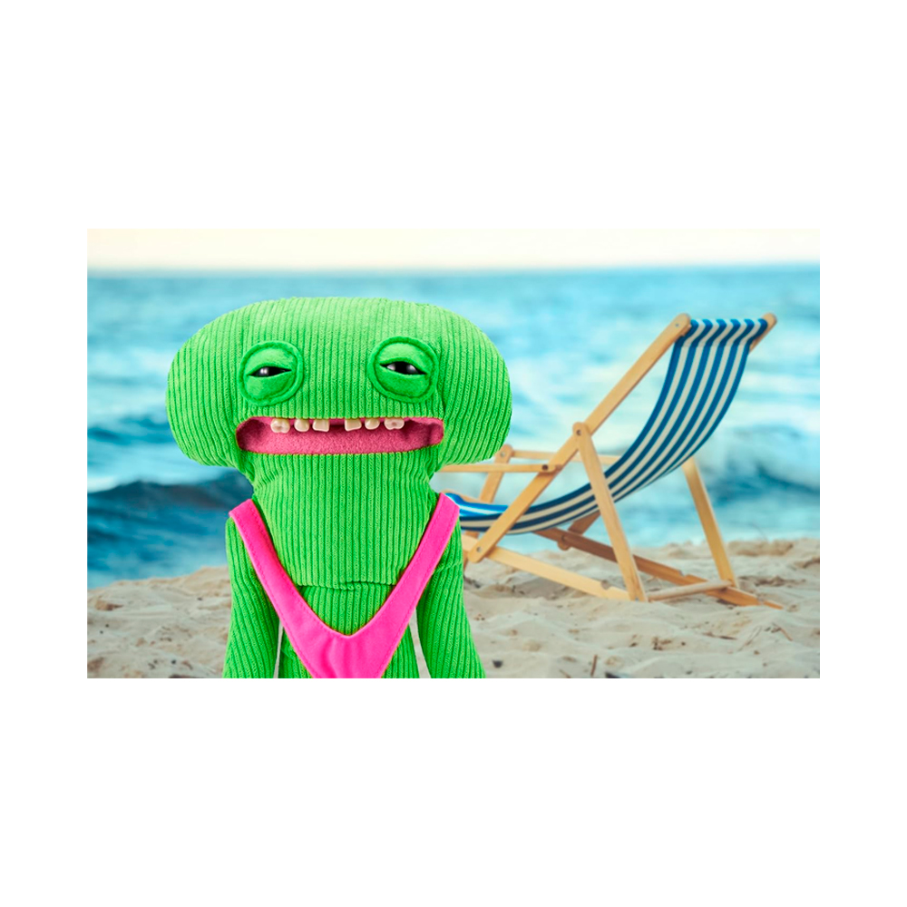 Мягкая игрушка FUGGLER VACAY VIBES PLUSH Зеленый инопланетянин — изображение 3