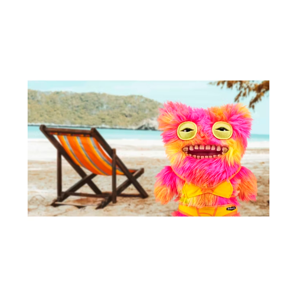 Мягкая игрушка FUGGLER VACAY VIBES PLUSH Разноцветный в купальнике — изображение 3