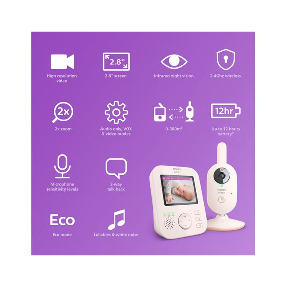 Видеоняня Philips Avent SCD881/05 — изображение 3