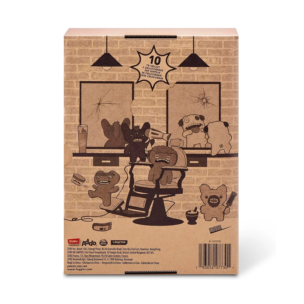 Мягкая игрушка HAIRY FUGGS PLUSH Оранжевый бровастик — изображение 3