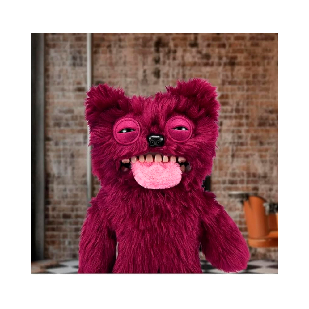 Мягкая игрушка HAIRY FUGGS PLUSH Красный лохматик — изображение 3