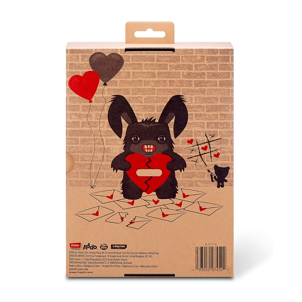 Мягкая игрушка FUGGLER LOVE FUGGS PLUSH розовый — изображение 3