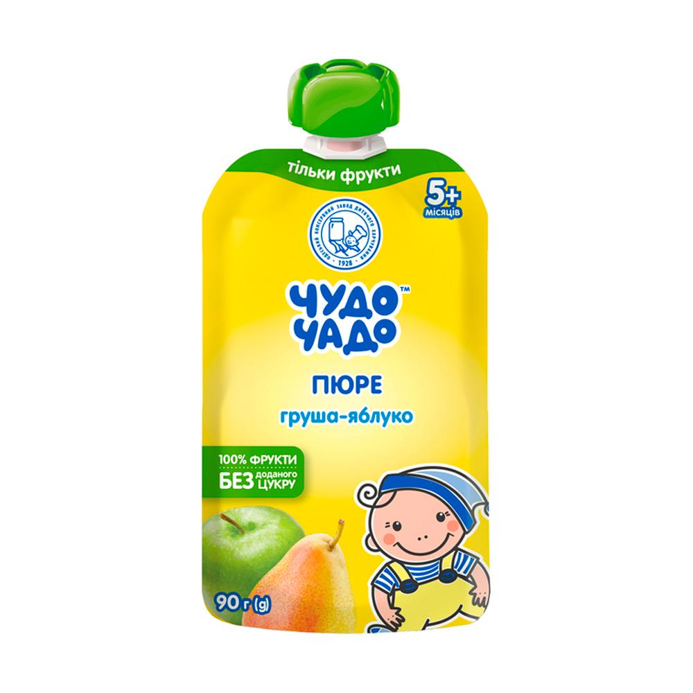 Пюре Чудо-чадо груша и яблоко 90гр