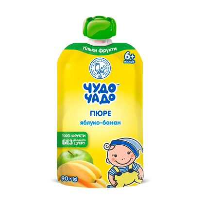 Пюре Чудо-чадо яблоко-банан 90гр