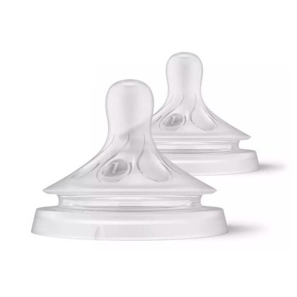 Сменная соска медленный поток 1 капля Philips Avent Natural Response 0м+ 2 шт