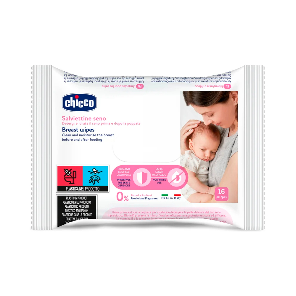 Салфетки для груди Chicco, 16 шт