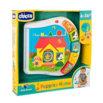Интерактивная книга Chicco Щенки
