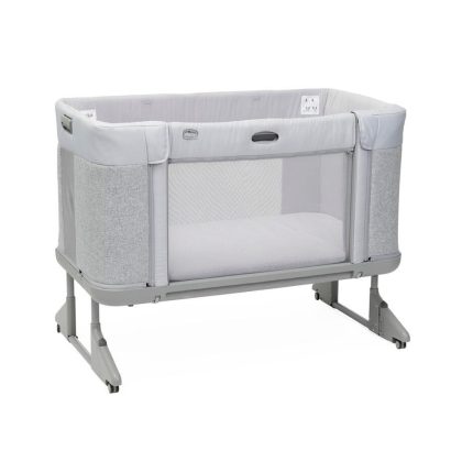 Приставная кроватка Chicco Next2Me Forever ash grey