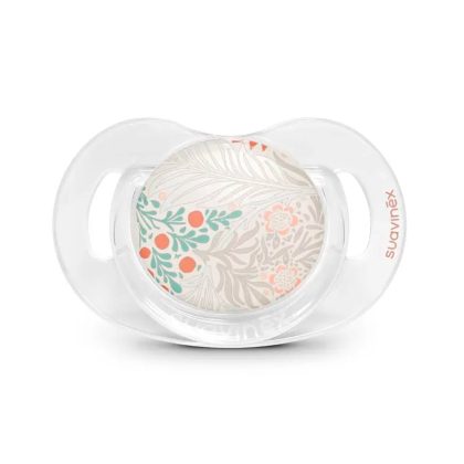 Пустышка Suavinex Poetry 18м+ бежевая