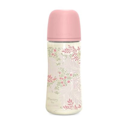 Бутылочка пластиковая Suavinex Poetry 360мл розовая