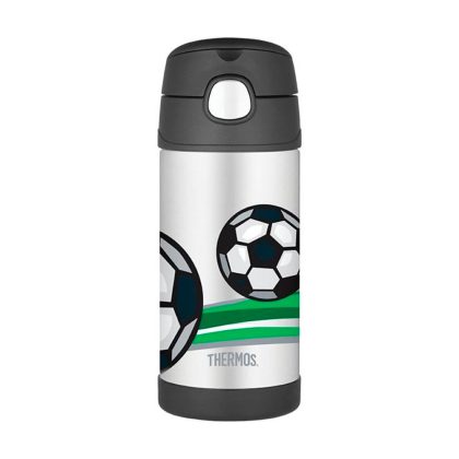 Термопоильник с трубочкой Thermos Funtainer 355 мл Футбол