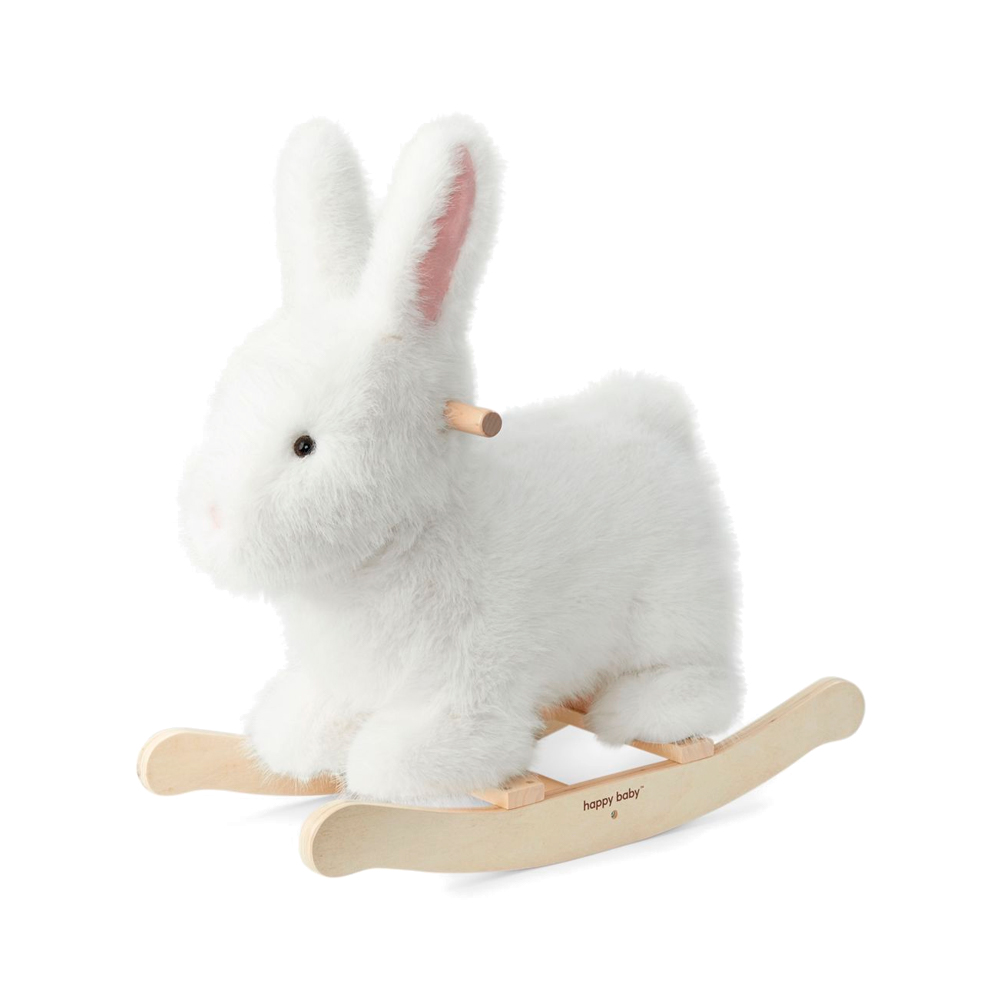Игрушка-качалка HAPPY BABY BUNNY (white)