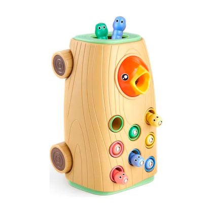 Игрушка-стучалка HAPPY BABY HUNGRY BIRD(beige)