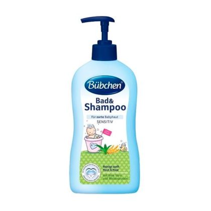 Шампунь и средство для купания младенцев Bubchen 400мл