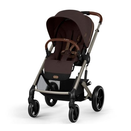 Коляска Balios S Lux TPE Chocolate Brown с бампером Cybex