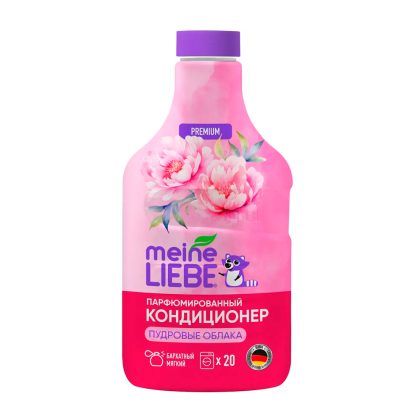 Кондиционер для белья Meine Liebe Пудровые облака, концентрат, 800 мл