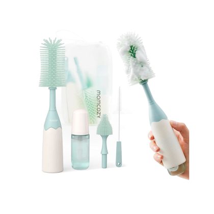 Набор силиконовых щеточек Momcozy зеленый