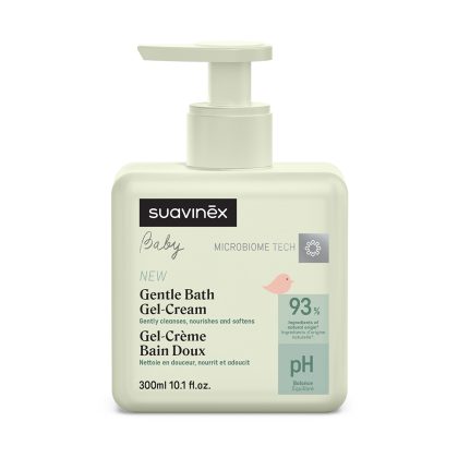 Мягкий гель-крем для купания Suavinex 0м+ 300 мл