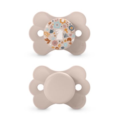 Пустышка Suavinex Wonderland 0-6м 2шт розовая