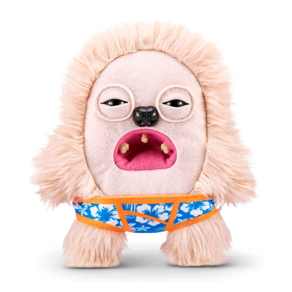 Мягкая игрушка FUGGLER VACAY VIBES PLUSH Белый щенок весельчак