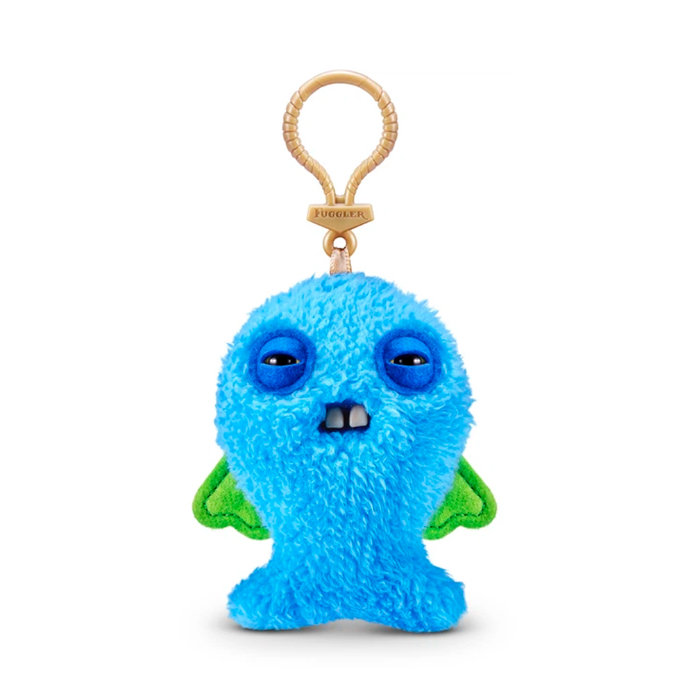 Мягкая игрушка-брелок FUGGLER HANG TAG синий пушистик 12см