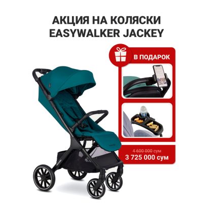 Прогулочная коляска Easywalker Jackey Teal Green
