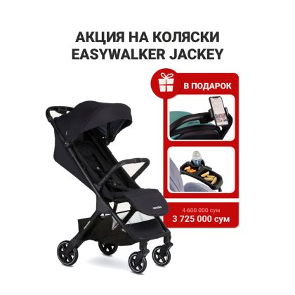 Прогулочная коляска Easywalker Jackey Shadow Black