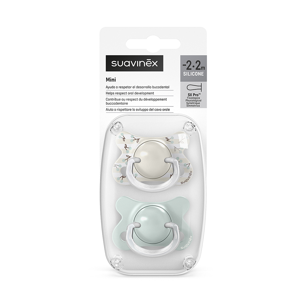 Пустышка Suavinex Birdies -2-2м+ 2шт зеленая — изображение 4