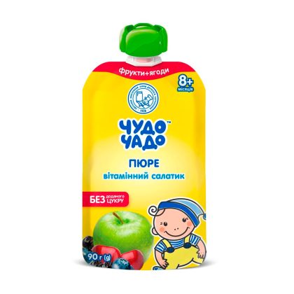 Пюре Чудо-чадо витаминный салатик 90гр