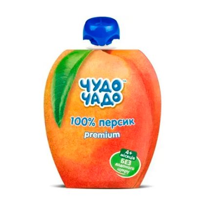 Пюре Чудо-чадо персик 90гр