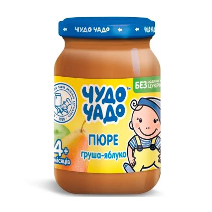 Пюре Чудо-чадо груша-яблоко 170гр