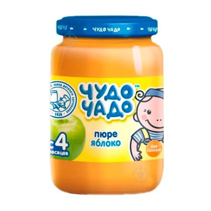 Пюре Чудо-чадо яблоко 170гр