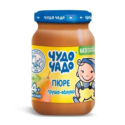 Пюре Чудо-чадо яблоко-персик 170гр