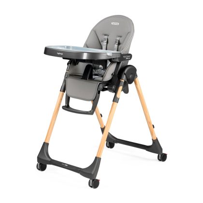 Стульчик для кормления Peg-Perego Prima Pappa Follow Me Ambiance Ice серый