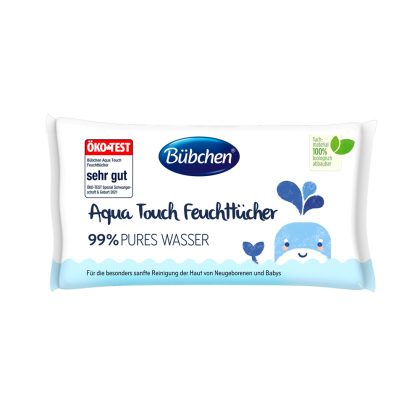 Влажные салфетки "Aqua Touch" Bubchen 48 шт.